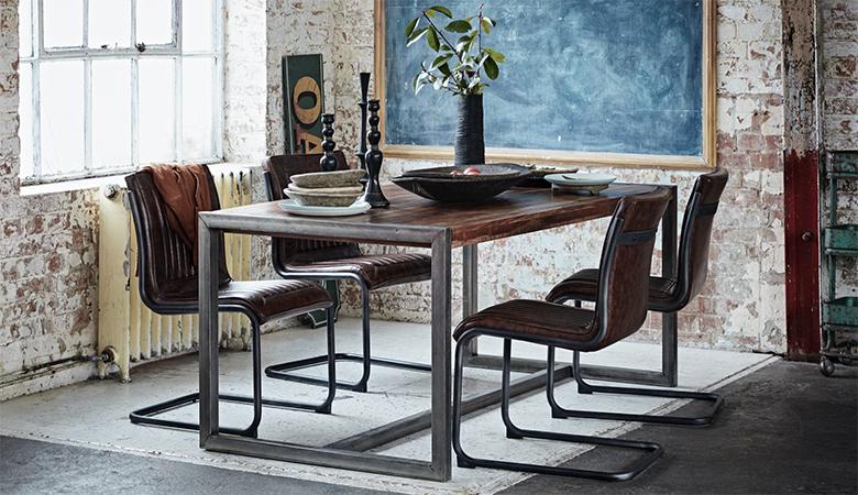 Get the urban loft look with industrial style